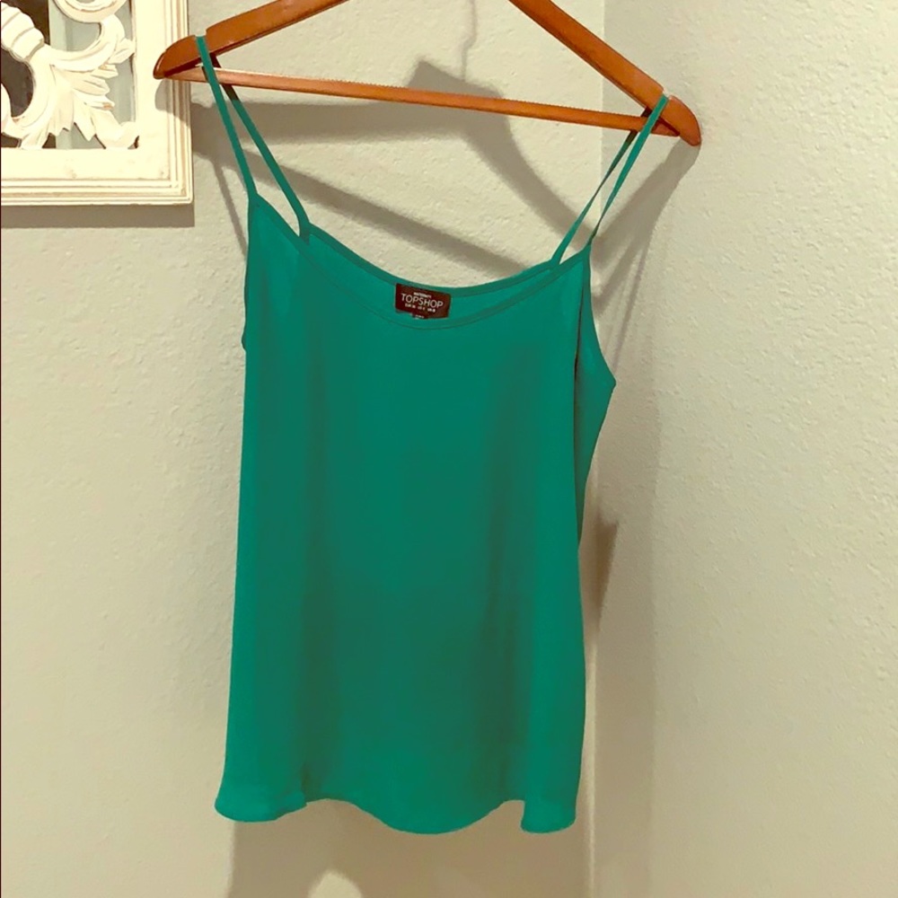 Top Shop Kelly Green maternity shirt